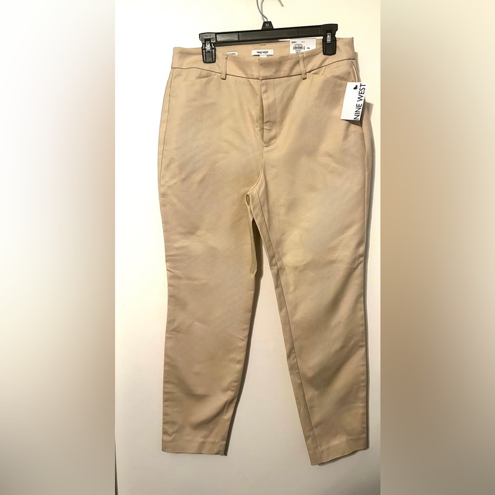 Nine West | Khaki Slim Fit Pants Size 12